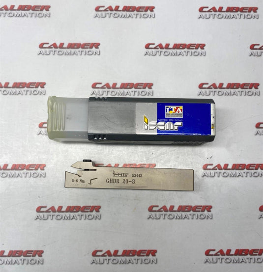 ISCAR GHDR 20-3 Indexable Grooving Toolholder - Caliber Automation Online Store