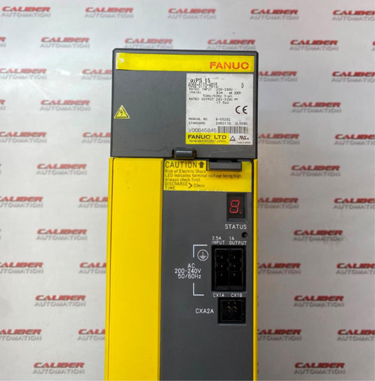 FANUC A06B-6110-H015 Power Supply Module - Caliber Automation Online Store