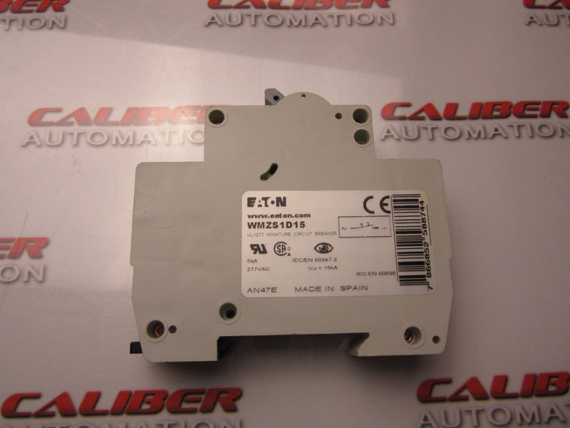 Load image into Gallery viewer, EATON WMZS1D15 1 Pole 15A Circuit Breaker - Caliber Automation Online Store
