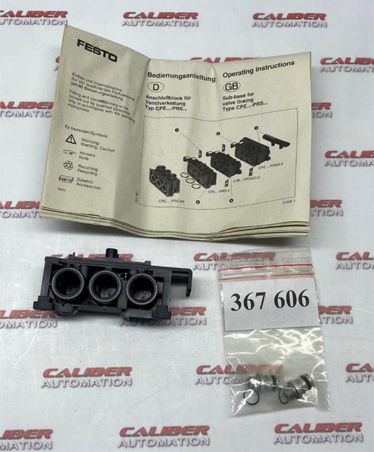FESTO CPE14-PRSG-2 Manifold Block - Caliber Automation Online Store