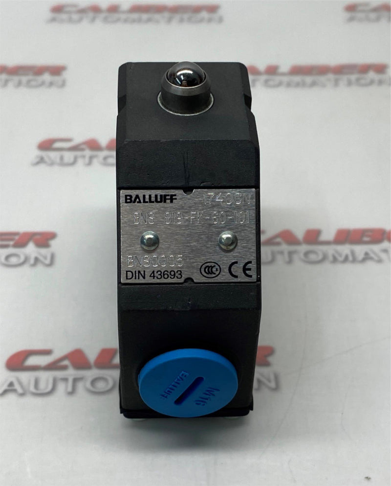 Load image into Gallery viewer, BALLUFF BNS0005 Mechanical Single Position Limit Switch BNS 819-FK-60-101 - Caliber Automation Online Store
